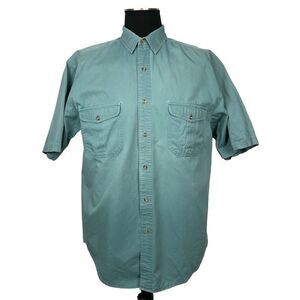 Vintage Eddie Bauer Cotton Button Front Shirt - Men’s L